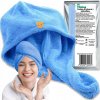 Turban na vlasy Vitolog z mikrovlákna, modrý Turban na vlasy Vitolog z mikrovlákna, modrý