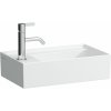 Umývadielko KARTELL by Laufen Ľ, 460x280 mm, bez prepadu, 1 otvor pre batériu, biela mat Umývadielko KARTELL by Laufen Ľ, 460x280 mm, bez prepadu, 1 otvor pre batériu, biela mat
