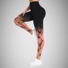 Legínovo Push-up legíny Carten brown