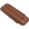 Puzdro Angelo na 2 cigary, hnedé Puzdro Angelo na 2 cigary, hnedé