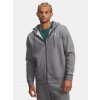 Pánska mikina Under Armour UA Essential Fleece FZ Hood Šedá LG Pánska mikina Under Armour UA Essential Fleece FZ Hood Šedá LG