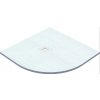 Vayer Kronos štvrťkruhová sprchová vanička, liaty mramor Veľkosť vaničky: 80x80cm, VAY-KRO80X80 Vayer Kronos štvrťkruhová sprchová vanička, liaty mramor Veľkosť vaničky: 80x80cm, VAY-KRO80X80