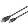 PremiumCord ku2m05a mini USB, A-B, 5pinů, 0,5m PremiumCord ku2m05a mini USB, A-B, 5pinů, 0,5m