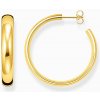 Thomas Sabo CR640-413-39 Gold-plated náušnice Chunky 36 mm - pár náušnic Thomas Sabo CR640-413-39 Gold-plated náušnice Chunky 36 mm - pár náušnic