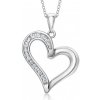 SOFIA strieborný prívesok srdce so zirkónmi CK4510013A6109G SOFIA strieborný prívesok srdce so zirkónmi CK4510013A6109G