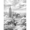 Fototapeta - PL1082 - Čierno-biely New York Vliesová fototap. - 206cm x 275cm Fototapeta - PL1082 - Čierno-biely New York Vliesová fototap. - 206cm x 275cm