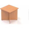 NABYTOK-DIZAJNOVY.SK - SKA34 11 - Konferenčný stôl Komfort, drevená podnož, 70x70x76 cm, buk NABYTOK-DIZAJNOVY.SK - SKA34 11 - Konferenčný stôl Komfort, drevená podnož, 70x70x76 cm, buk