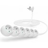 Predlžovací kábel CONNECT IT predlžovací 230V, 6 zásuviek, 5m, biely (CI-1312) Predlžovací kábel CONNECT IT predlžovací 230V, 6 zásuviek, 5m, biely (CI-1312)