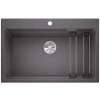 Jednokomorový granitový drez Blanco Etagon 8, sivá farba Jednokomorový granitový drez Blanco Etagon 8, sivá farba