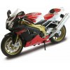 Welly Motocykel Aprilia RSV 1000R Factory 1:10 červený Welly Motocykel Aprilia RSV 1000R Factory 1:10 červený