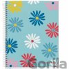 Miquelrius Daisy A5 poznámkový blok 90 g - květy