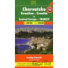 Chorvátsko, Central Europe - tranzit 1:600 000 1:1 500 000 - freytag&berndt Chorvátsko, Central Europe - tranzit 1:600 000 1:1 500 000 - freytag&berndt