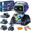 RC ROBOT STAVEBNÉ KOCKY PROGRAMOVANIE DARČEK - APP + DIAĽKOVÝ OVLÁDAČ - 433EL RC ROBOT STAVEBNÉ KOCKY PROGRAMOVANIE DARČEK - APP + DIAĽKOVÝ OVLÁDAČ - 433EL