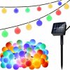 MG Garland RGB solárna reťaz 50 LED 7m MG Garland RGB solárna reťaz 50 LED 7m