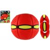 Disk lopta 2v1 plastový červený 22 cm