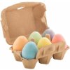 Pascha kriedové vajcia, hnedá prírodná Pascha kriedové vajcia, hnedá prírodná