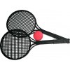 Lori Toys Soft tenis čierny 1 loptička 42000226 - Súprava Lori Toys Soft tenis čierny 1 loptička 42000226 - Súprava