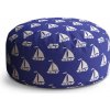 Sablio Taburet Biele lode: 38x48 cm Sablio Taburet Biele lode: 38x48 cm