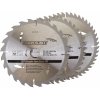 Silverline Pílové kotúče 3 ks TCT 210 x 30/25/16 mm 690459
