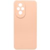 mobilNET silikónové puzdro Honor 200, broskyňové (Fiber)