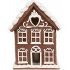 LED svietnik Perníkový domček LED svietnik Perníkový domček