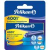 Pelikan 4001 standard - veľká atramentová náplň - 2 x 5 ks - vymazateľný atrament - kráľovská modrá Pelikan 4001 standard - veľká atramentová náplň - 2 x 5 ks - vymazateľný atrament - kráľovská modrá