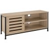 tectake 404715 televízny stolík galway 110x41,5x50,5cm - industrial svetlé drevo, dub sonoma tectake 404715 televízny stolík galway 110x41,5x50,5cm - industrial svetlé drevo, dub sonoma