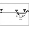 MTS Stredný tlmič výfuku 01.51510 MTS Stredný tlmič výfuku 01.51510