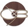 Designové hodiny 10-122 CalleaDesign Max 50 x 45cm (více barevných verzí) Barva stříbrná-2 - RAL9006 Dýha wenge - 89 Designové hodiny 10-122 CalleaDesign Max 50 x 45cm (více barevných verzí) Barva stříbrná-2 - RAL9006 Dýha wenge - 89
