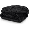 BedTex Deka mikroplyš Čierna, 150 x 200 cm BedTex Deka mikroplyš Čierna, 150 x 200 cm
