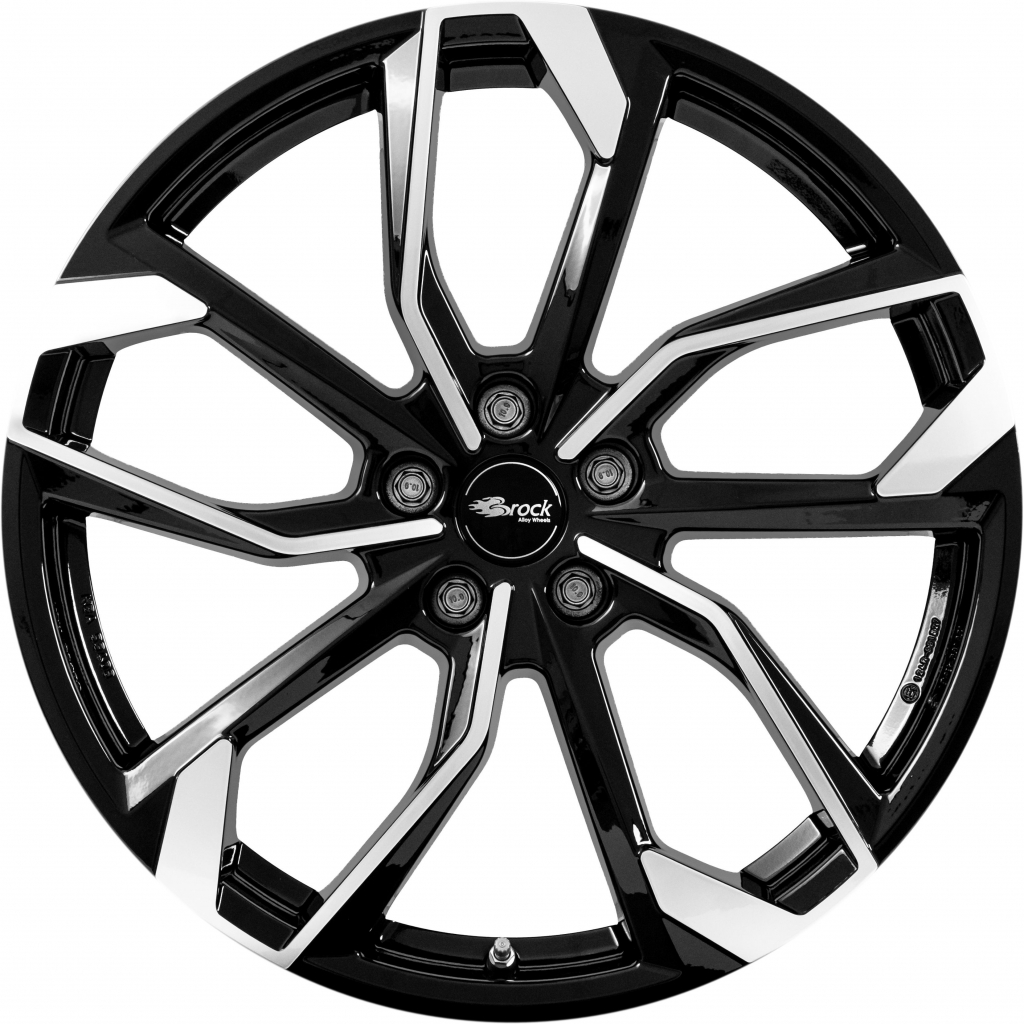 BROCK RC34 7x17 5x112 ET40 black polished