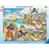 RAVENSBURGER Puzzle Bitka na šírom mori 36 dielikov RAVENSBURGER Puzzle Bitka na šírom mori 36 dielikov