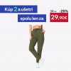 DOMYOS Dámske fitness tepláky 500 Essentials rovné zelené XS W26 L30 DOMYOS Dámske fitness tepláky 500 Essentials rovné zelené XS W26 L30