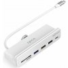 Replikátor portov Epico Hub 7in1 s rozhraním USB-C pre iMac - biely s farebnými samolepkami (9915101100124) Replikátor portov Epico Hub 7in1 s rozhraním USB-C pre iMac - biely s farebnými samolepkami (9915101100124)