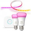 Philips Hue Gradient Lightstrip + White and Color Ambiance 9 W 1100 E27 malý promo starter kit Philips Hue Gradient Lightstrip + White and Color Ambiance 9 W 1100 E27 malý promo starter kit