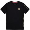 Alpha Industries Camo Sleeve T black čierne