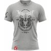 Pánske tričko Muay Thai 8 WEAPONS SAK YANT TIGERS - sivé Pánske tričko Muay Thai 8 WEAPONS SAK YANT TIGERS - sivé