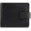 Brodrene Pánska malá kožená peňaženka RFID | čierna G-109MN/BL Brodrene Pánska malá kožená peňaženka RFID | čierna G-109MN/BL