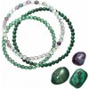 PAVONA Náramky s minerálnymi kameňmi malachit, fluorit, green achát 43043.3 zelený PAVONA Náramky s minerálnymi kameňmi malachit, fluorit, green achát 43043.3 zelený