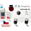 GSM inteligentní alarm ALABASTR II - set 10 čidel, 10C, CZ MENU A ZVUK GSM inteligentní alarm ALABASTR II - set 10 čidel, 10C, CZ MENU A ZVUK