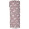 Lodger Swaddler Tribe Muslin 120 x 120 cm Rose Lodger Swaddler Tribe Muslin 120 x 120 cm Rose