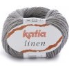 LINEN Katia Farby LINEN: 25 šedá LINEN Katia Farby LINEN: 25 šedá