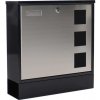Rottner Design Mailbox poštová schránka čierna Rottner Design Mailbox poštová schránka čierna