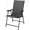 SPRINGOS Záhradné kreslo VERONA grafitové SPRINGOS Záhradné kreslo VERONA grafitové