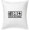 Geocaching ikony - Vankúš 50x50 - 50x50 - Vrátane výplne ( Biela ) Geocaching ikony - Vankúš 50x50 - 50x50 - Vrátane výplne ( Biela )