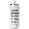 Termoska v tvare plechovky s výklopnou slamkou 500 ml Im tired Termoska v tvare plechovky s výklopnou slamkou 500 ml Im tired