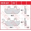 TRW brzdove platničky TRW MCB627SV TRW brzdove platničky TRW MCB627SV