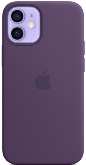 Apple iPhone 12 mini Silicone Case with MagSafe Amethyst MJYX3ZM/A