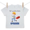 Boodyy Tričko s krátkym rukávom Keď vyrastiem budem opravár 68 (3-6 mesiacov) Boodyy Tričko s krátkym rukávom Keď vyrastiem budem opravár 68 (3-6 mesiacov)