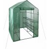 GARVIA Fóliovník Porri rolovací vstup vystužená fólia 143 × 143 × 195 cm PE GARVIA Fóliovník Porri rolovací vstup vystužená fólia 143 × 143 × 195 cm PE